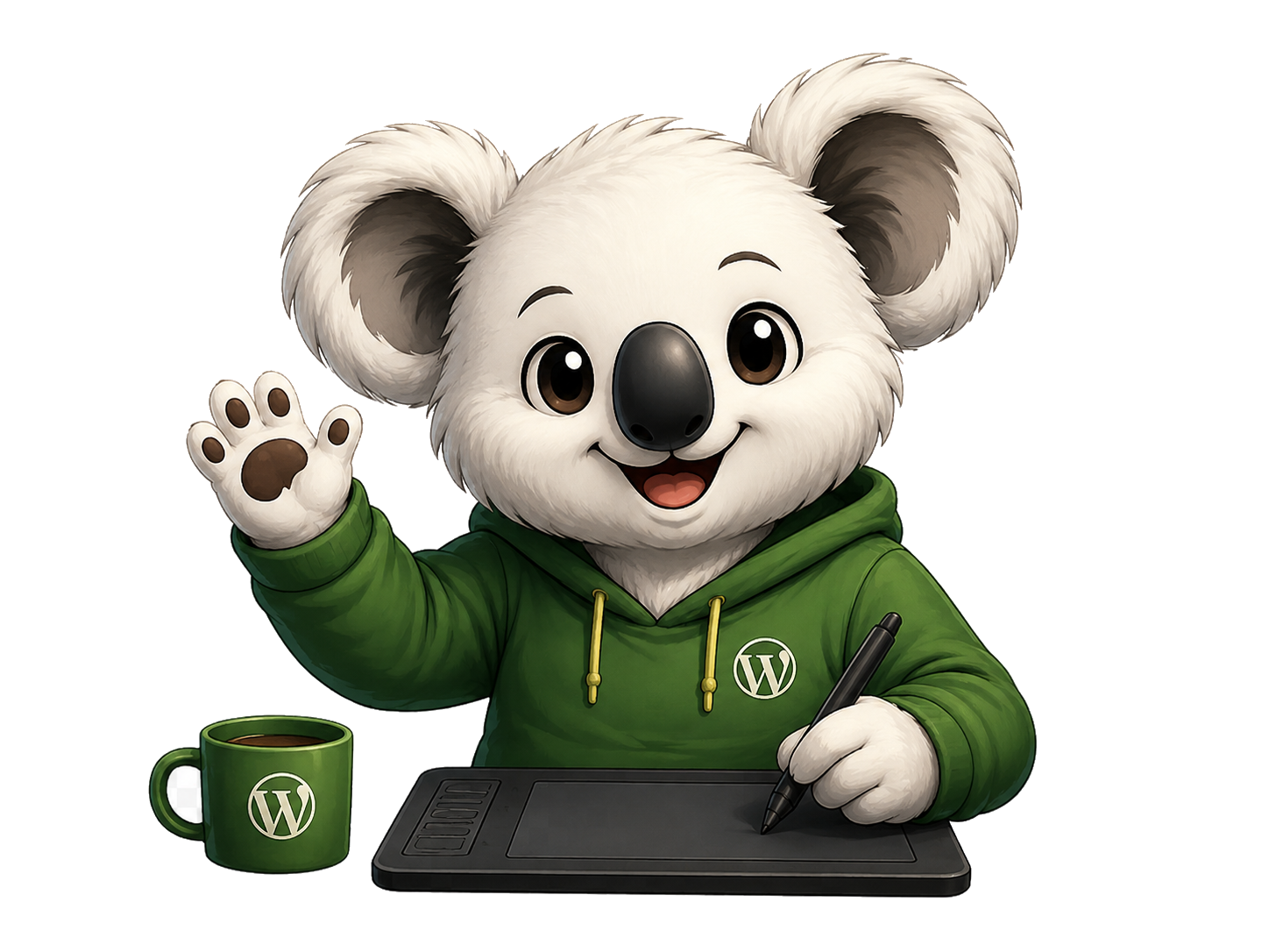 Koala WordPress maskotu
