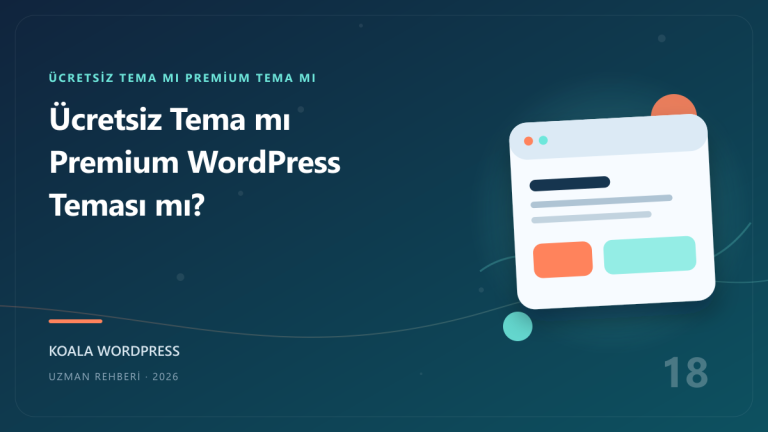 Ücretsiz Tema mı Premium WordPress Teması mı?