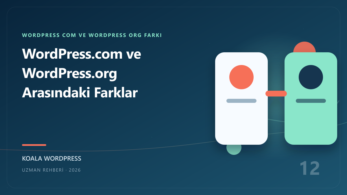 WordPress.com ve WordPress.org Arasındaki Farklar