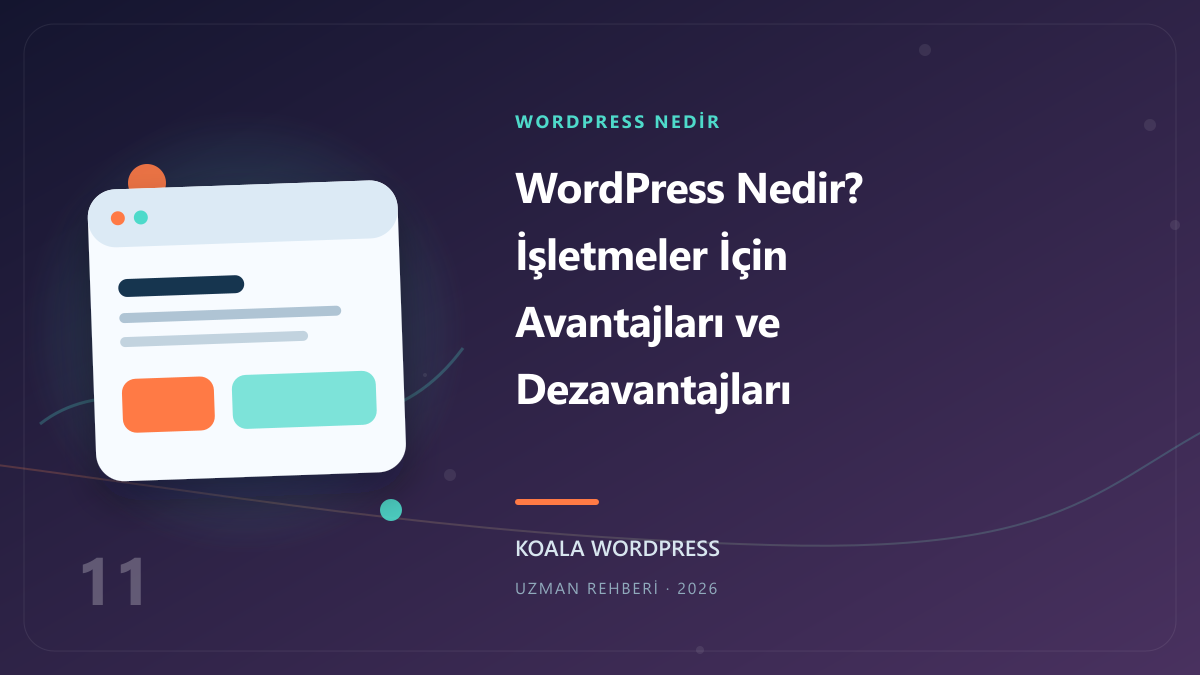 WordPress Nedir? İşletmeler İçin Avantajları ve Dezavantajları